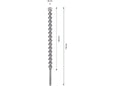 BOSCH sveder za beton, SDS-MAX, 38x720 mm, 2608586801