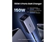 UGREEN avtomobilski polnilec EC706 (35571), 150 W, PD, 3x USB-C, 1x USB-A