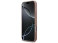 GUESS silikonski ovitek za iPhone 17 Pro Max, roza z bleščicami, GUHCP17XHG4SGP