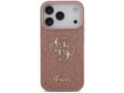 GUESS silikonski ovitek za iPhone 17 Pro, roza, GUHCP17LHG4SGP