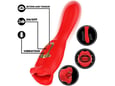 MIA Klitoralni Stimulator Siena Triple Pleasure Red