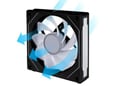 LIAN LI ventilatorji z kontrolerjem UNI FAN SL-Infinity 120 Reverse Blade, 120mm, ARGB, črna, 3 kos