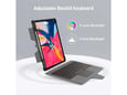 NILLKIN ovitek za Apple iPad Air 11 (2025/24)/iPad Air 10,9 2020/Air 4/5/iPad Pro 11 2020/21/22, črn