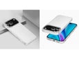 CHAMELEON ovitek za gumiran TPU Apple iPhone 17 Pro Max, prozoren svetleč