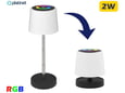 PLATINET namizna svetilka LED brezžična RGB PTL45RGB WAVY