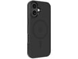 TACTICAL silikonski ovitek MagForce za iPhone 17, prozorno črna