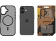 TACTICAL silikonski ovitek MagForce za iPhone 17, prozorno črna