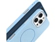 ONASI silikonski ovitek Glitter z MagSafe za iPhone 17 Pro Max, moder