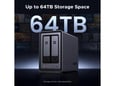 UGREEN NAS DXP2800 za 2+2 diska, Intel N100, 8GB DDR5, 2.5Gbe mreža, 25369