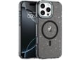 CHAMELEON ovitek za gumiran TPU Magnetic Sparkle Apple iPhone 16 Pro Max, črn