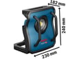 BOSCH PROFESSIONAL akumulatorska svetilka LED GLI 18V-4000 C