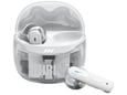 JBL brezžične ušesne slušalke z mikrofonom Tune Flex 2 Ghost edition, bela ANC