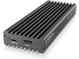 ICYBOX ohišje za trdi disk SSD/HDD M.2/USB 3.1/IB‑1817MC‑C31
