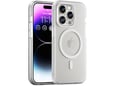 CHAMELEON ovitek za gumiran TPU Magnetic Frost Apple iPhone 16 Pro Max, bel