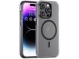CHAMELEON ovitek za gumiran TPU Magnetic Frost iPhone 16 Pro, črn