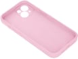 ONASI silikonski ovitek za iPhone 17 Pro, mat roza