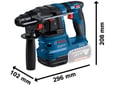 BOSCH PROFESSIONAL set akumulatorskega orodja 0615A50094