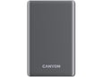 CANYON brezžični powerbank OnPower 505, 5.000 mAh, 20 W, siva