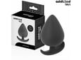 ADDICTED TOYS analni čep Silicone Size XL, silikon, črna, 9,5 cm