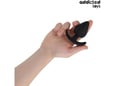 ADDICTED TOYS analni čep Silicone Size XL, silikon, črna, 9,5 cm