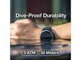 AGM Legion športna pametna ura GPS, 5ATM, IP67, MIL-STD-810H - črna
