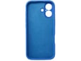 ONASI silikonski ovitek za iPhone 17, mat modra