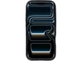 ONASI silikonski ovitek Luxury MagSafe za iPhone 17 Pro Max, prozorno črna,
