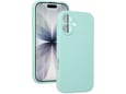 ONASI silikonski ovitek za iPhone 17, mat zelena
