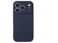 ONASI silikonski ovitek za iPhone 17 Pro Max, temno modra