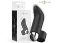 INTENSE prstni vibrator Damiano, črna, 8,6 cm