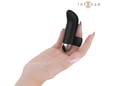 INTENSE prstni vibrator Damiano, črna, 8,6 cm