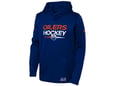 FANATICS pulover Edmonton Oilers, Authentic Pro JR, otroški, XL, modra