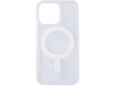 ONASI ovitek za silikonski ANTISHOCK MagSafe Samsung Galaxy A56 5G, prozoren