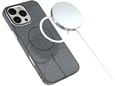 ONASI ovitek za silikonski Glitter Thin Mag MagSafe iPhone 17 Pro Max, črna