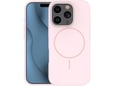 ONASI ovitek za silikonski MagSafe iPhone 17 Pro Max, roza