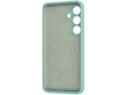 ONASI ovitek za silikonski MagSafe RainBow Liquid Samsung Galaxy S25 FE, svetlo moder
