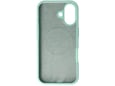 ONASI ovitek za silikonski RainBow Liquid MagSafe iPhone 17, mint