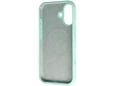 ONASI ovitek za silikonski RainBow Liquid MagSafe iPhone 17, mint