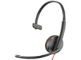 POLY žične naglavne slušalke z mikrofonom Blackwire C3210, črna
