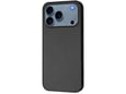 CHAMELEON ovitek za gumiran TPUL Nude Apple iPhone 17 Pro, črn