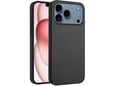 CHAMELEON ovitek za gumiran TPUL Nude Apple iPhone 17 Pro, črn