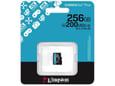 KINGSTON microSD kartica Canvas Go! Plus, 256 GB, z adapterjem SD