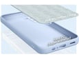 ONASI ovitek za silikonski Samsung Galaxy S25 Edge, mat svetlo moder