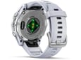 GARMIN pametna ura Fenix 8, 43 mm, srebrna/bela
