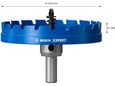 BOSCH kronska žaga za jeklo, 110 mm, šesterokotno vpetje, 2608902023