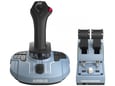 THRUSTMASTER igralna palica TCA Officer Pack Airbus Edition 2960842 + throttle kvadrant, siva