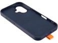 ONASI ovitek za silikonski Mat Liquid MagSafe Samsung Galaxy S25 Ultra, modro-oranžen