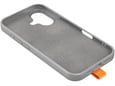 ONASI ovitek za silikonski MagSafe iPhone 16 Pro, sivo-oranžen
