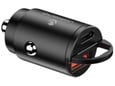 Volkano USB auto punjač Obscurix Series VK-8007-BK 30W USB-A USB-C
