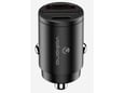 Volkano USB auto punjač Obscurix Series VK-8007-BK 30W USB-A USB-C